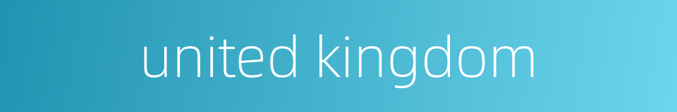 united kingdom的同义词