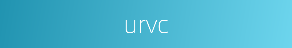urvc的同义词