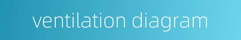 ventilation diagram的同义词