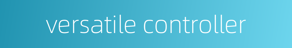 versatile controller的同义词