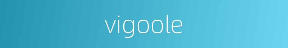 vigoole的同义词