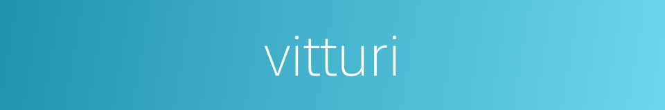 vitturi的同义词