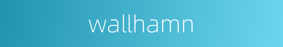 wallhamn的同义词