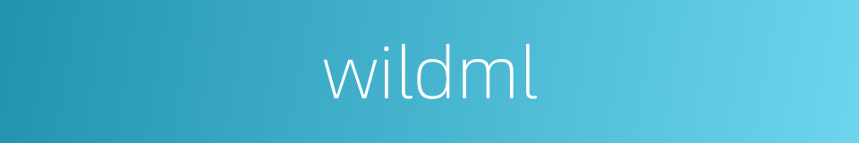 wildml的同义词