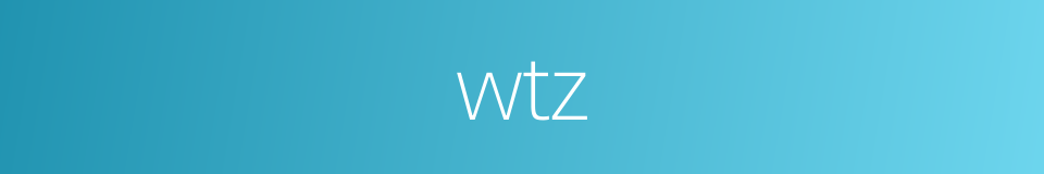 wtz的同义词