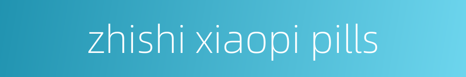 zhishi xiaopi pills的同义词
