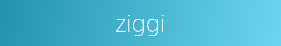ziggi的同义词