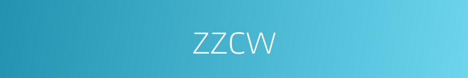 zzcw的同义词